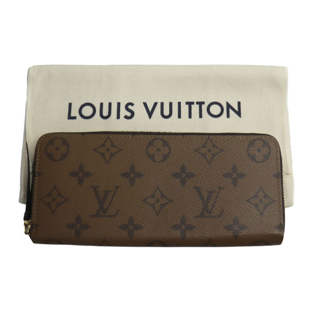 Louis Vuitton Long Monogram Brown Reverse Clemence Portefeuille Wallet - Picture 8 of 8
